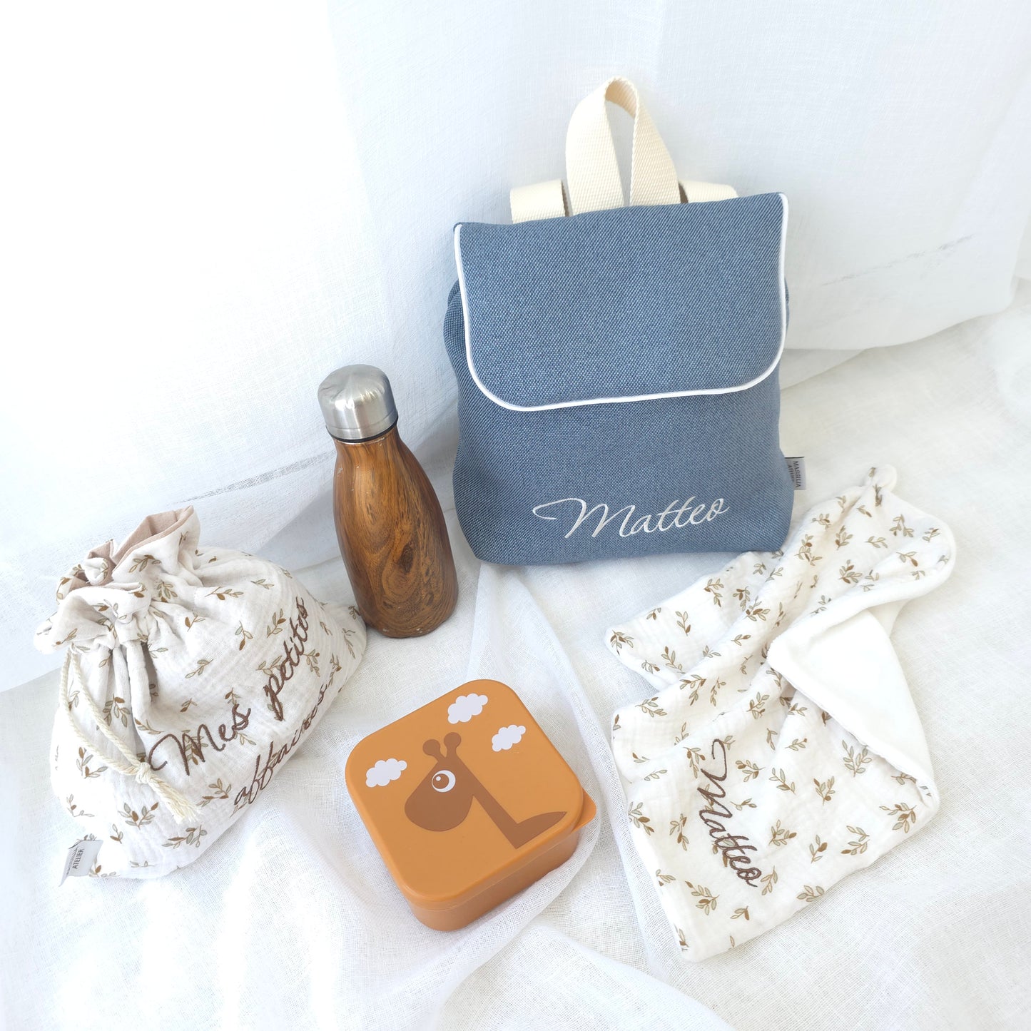 Sac à dos bébé et enfant personnalisé